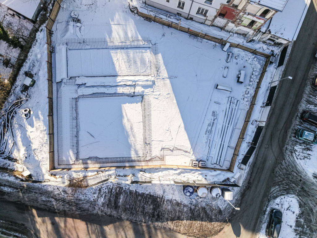 Plac budowy Ordona7 w Szczecinku