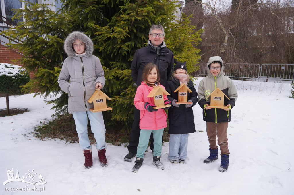Szczecinek: dzieci zbudowały karmniki dla ptaków