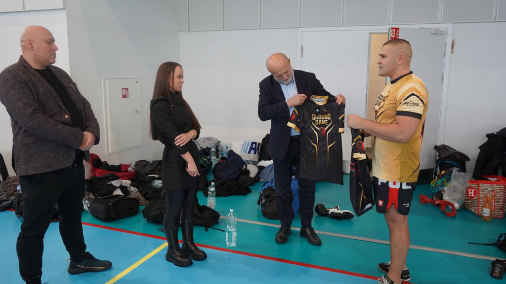 Gwiazdy MMA na treningu w Szczecinku