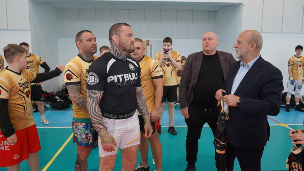 Gwiazdy MMA na treningu w Szczecinku