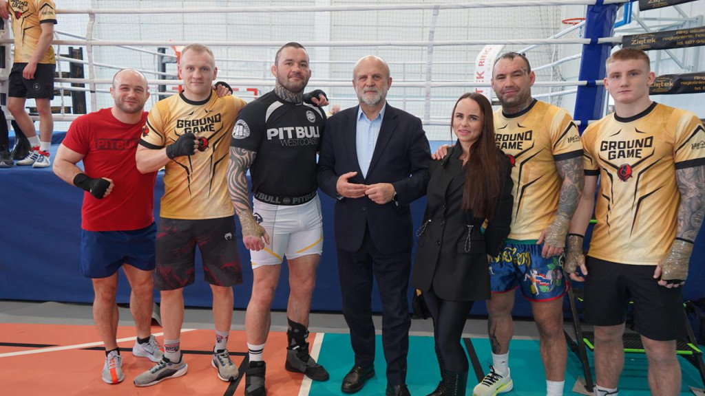 Gwiazdy MMA na treningu w Szczecinku