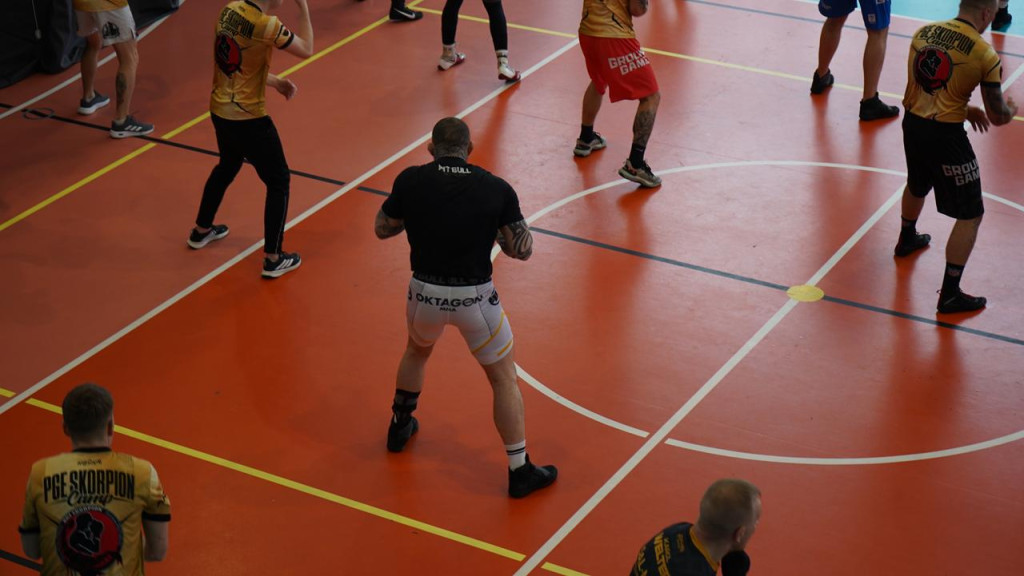 Gwiazdy MMA na treningu w Szczecinku