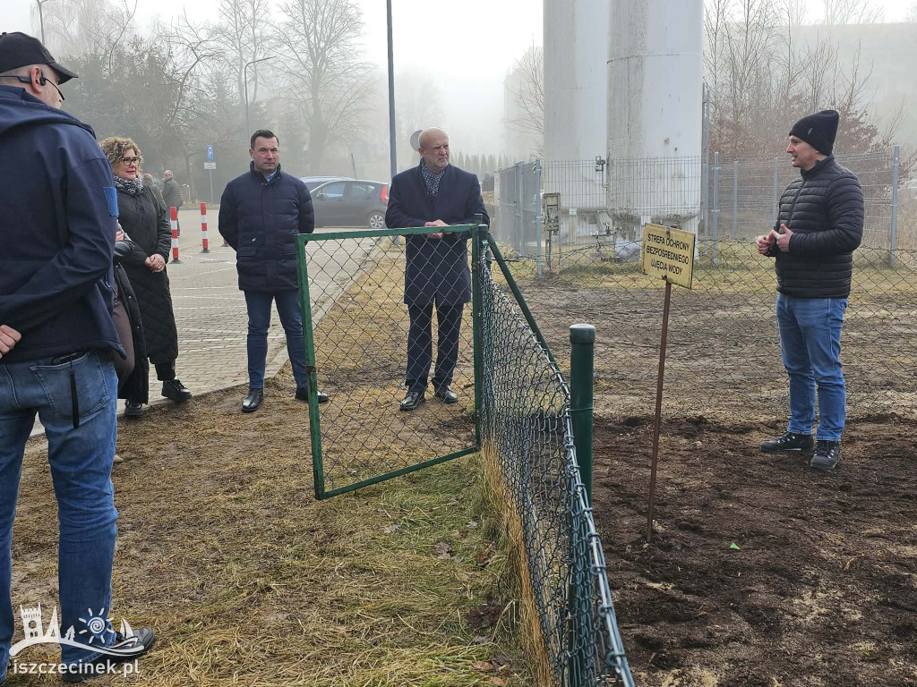 Stacja uzdatniania wody przy szpitalu w Szczecinku