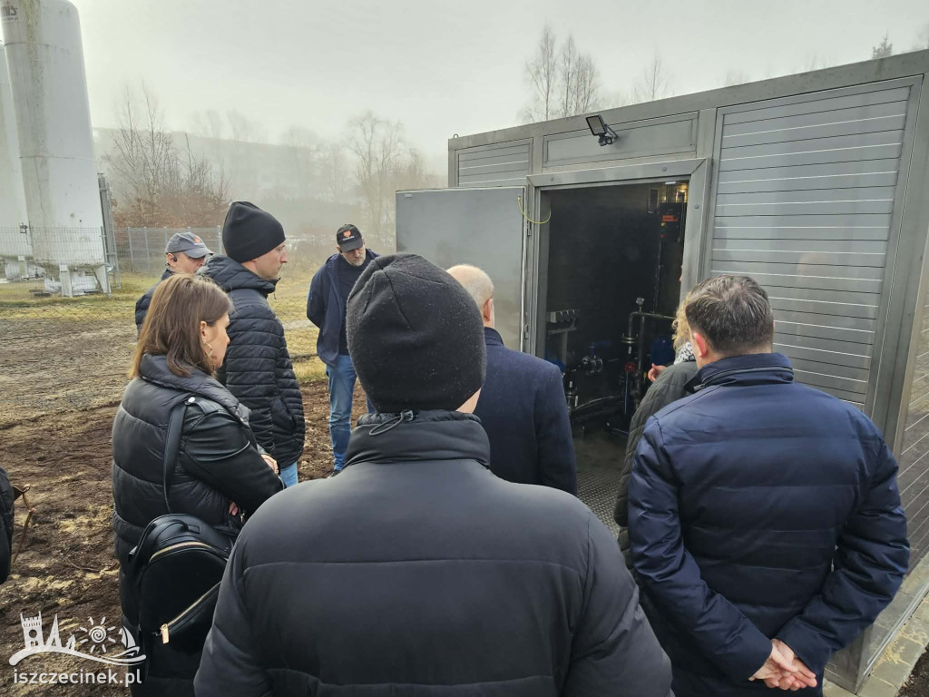 Stacja uzdatniania wody przy szpitalu w Szczecinku