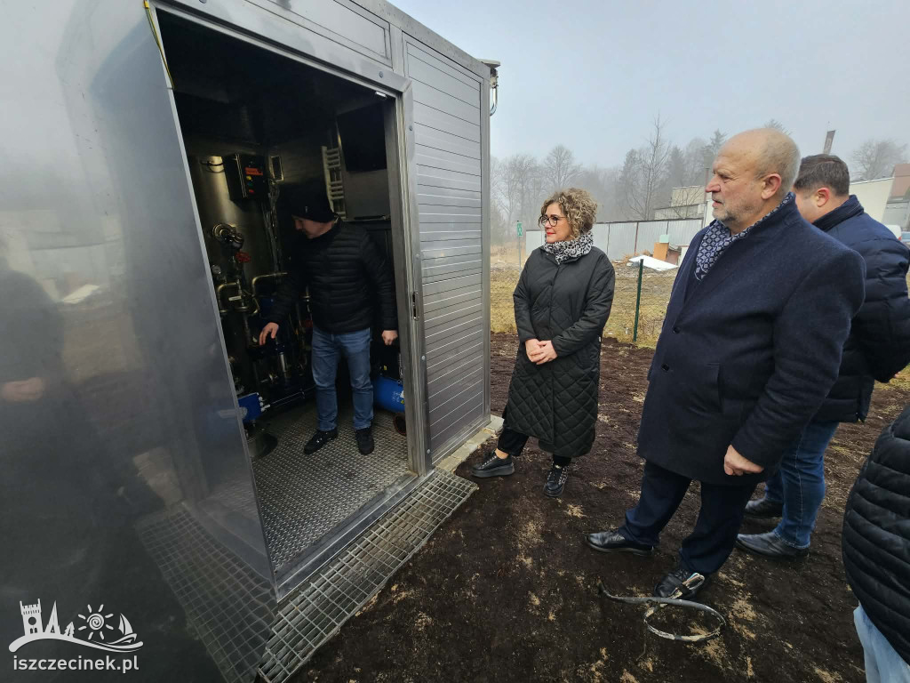 Stacja uzdatniania wody przy szpitalu w Szczecinku