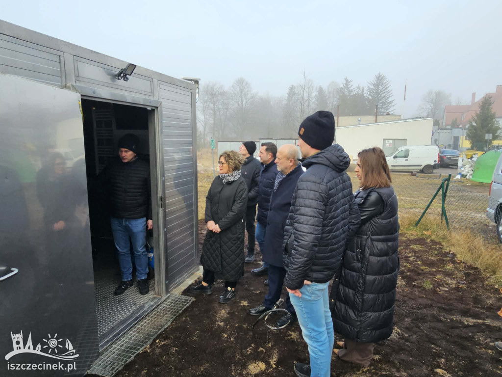 Stacja uzdatniania wody przy szpitalu w Szczecinku