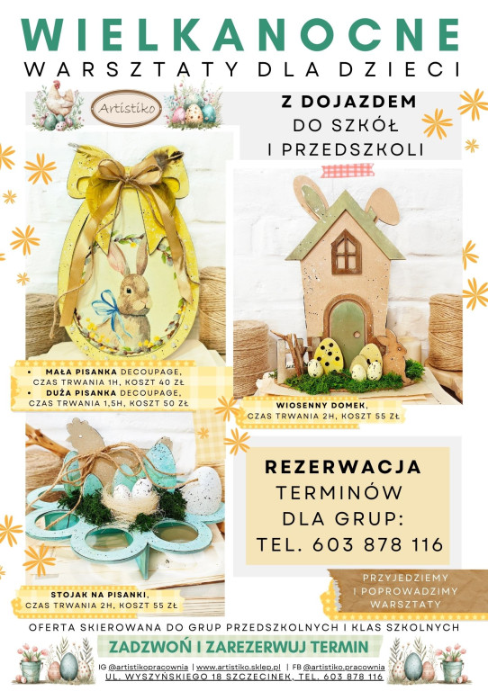 Warsztaty rękodzieła w Szczecinku