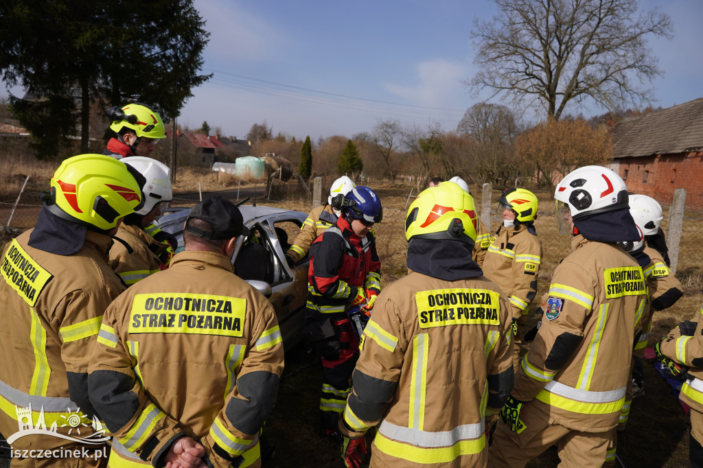 Ćwiczenia ratownictwa drogowego