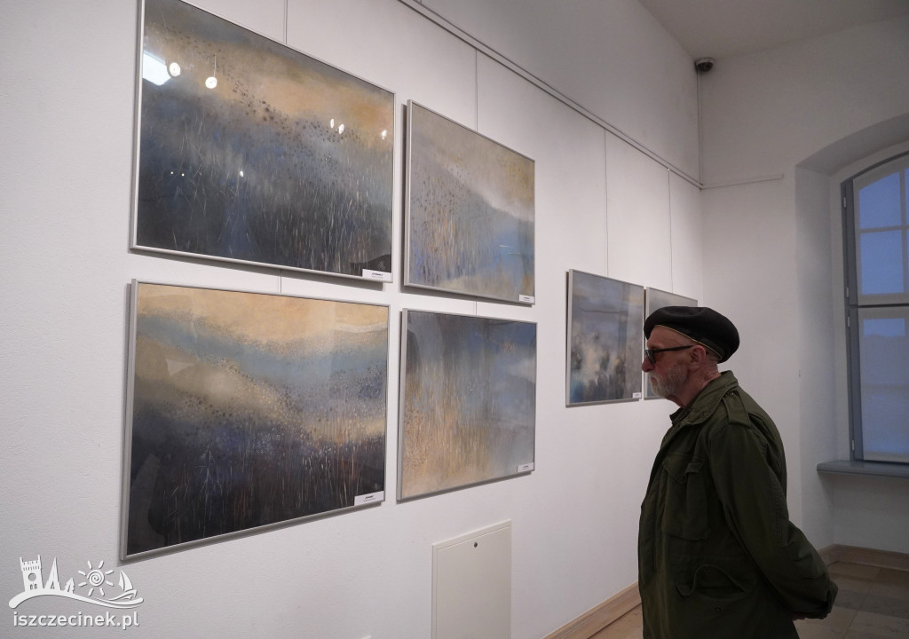 Wernisaż Barbary Pierzgalskiej-Grams w Szczecinku.