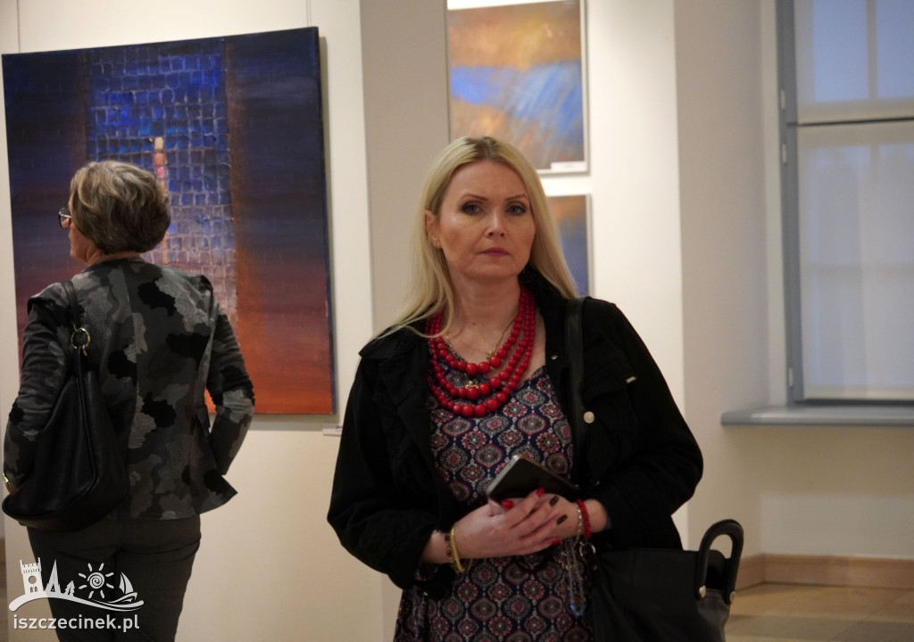 Wernisaż Barbary Pierzgalskiej-Grams w Szczecinku.
