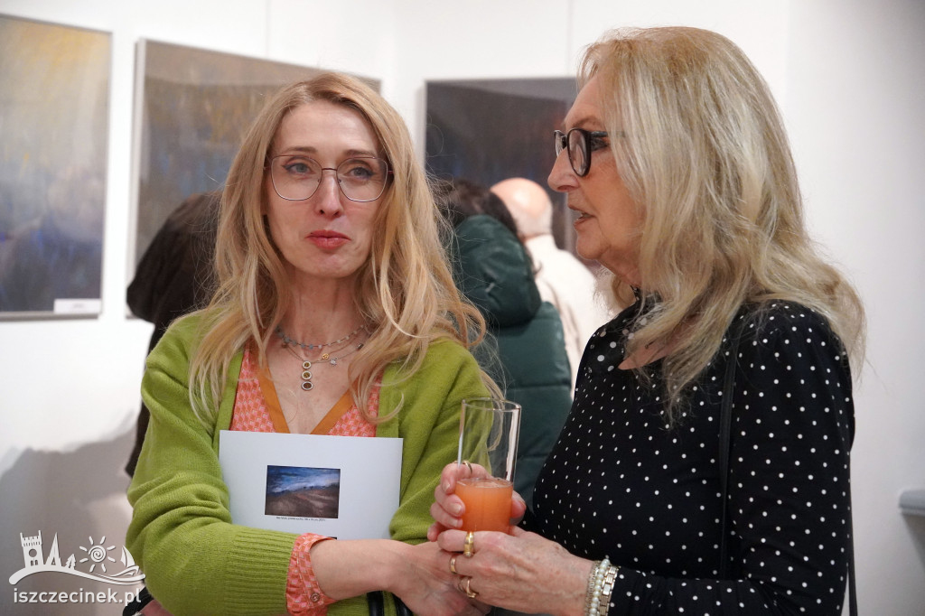 Wernisaż Barbary Pierzgalskiej-Grams w Szczecinku.