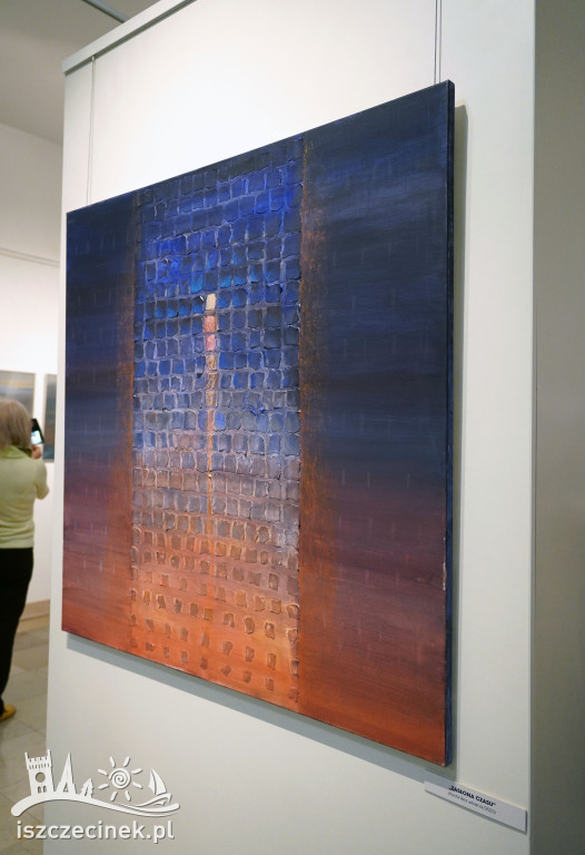 Wernisaż Barbary Pierzgalskiej-Grams w Szczecinku.