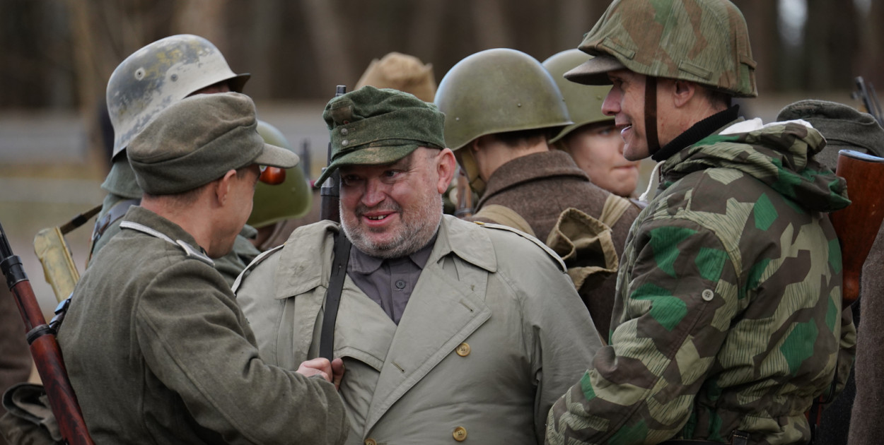 Rekonstrukcja walk o Szczecinek – zdjęcia