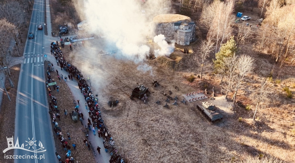 Rekonstrukcja walk o Szczecinek – zdjęcia