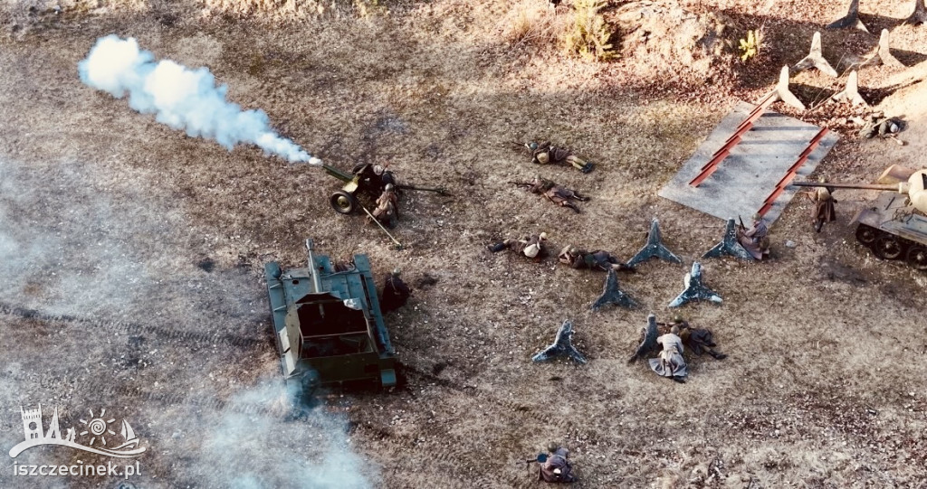 Rekonstrukcja walk o Szczecinek – zdjęcia