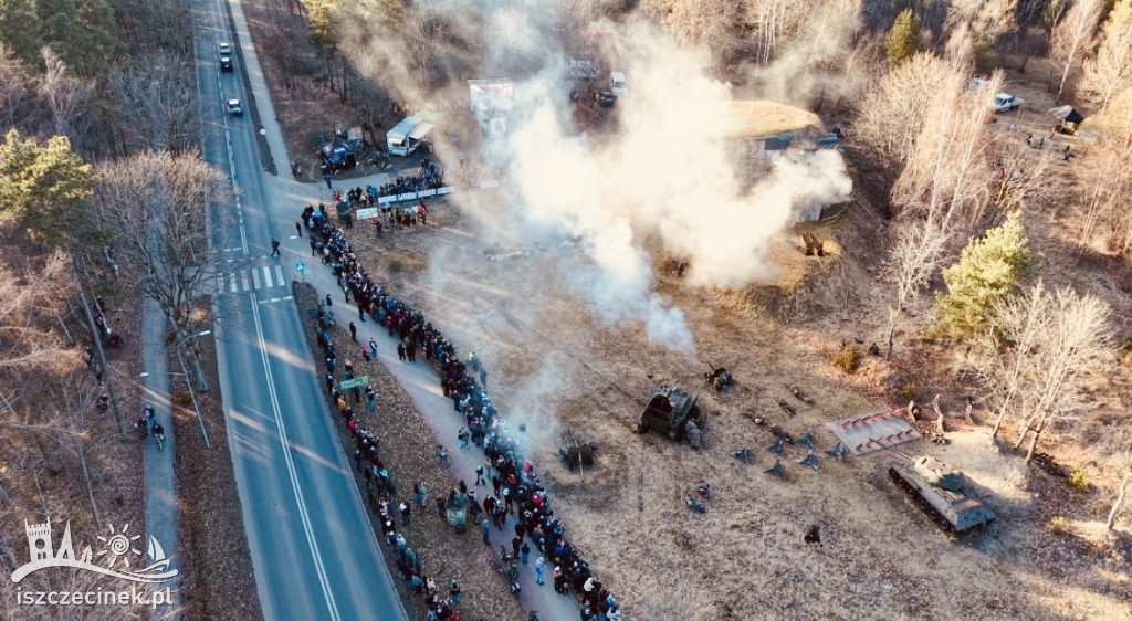 Rekonstrukcja walk o Szczecinek – zdjęcia