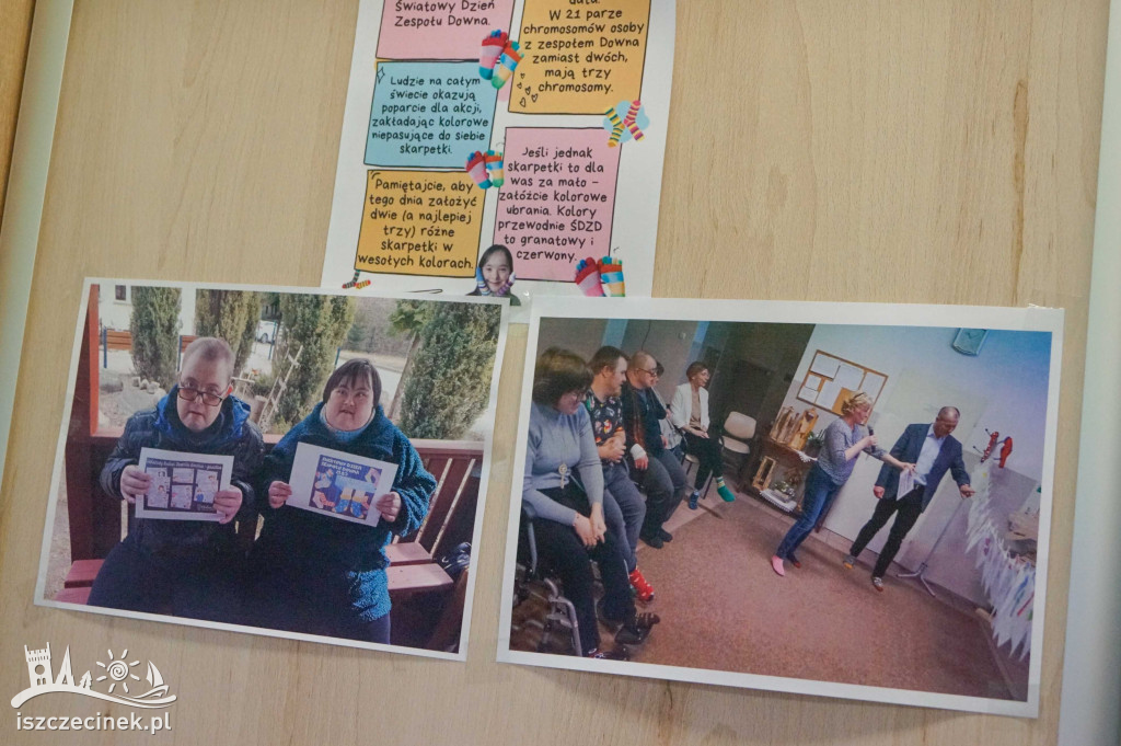 Kolorowe skarpetki i uśmiechy w Turowie