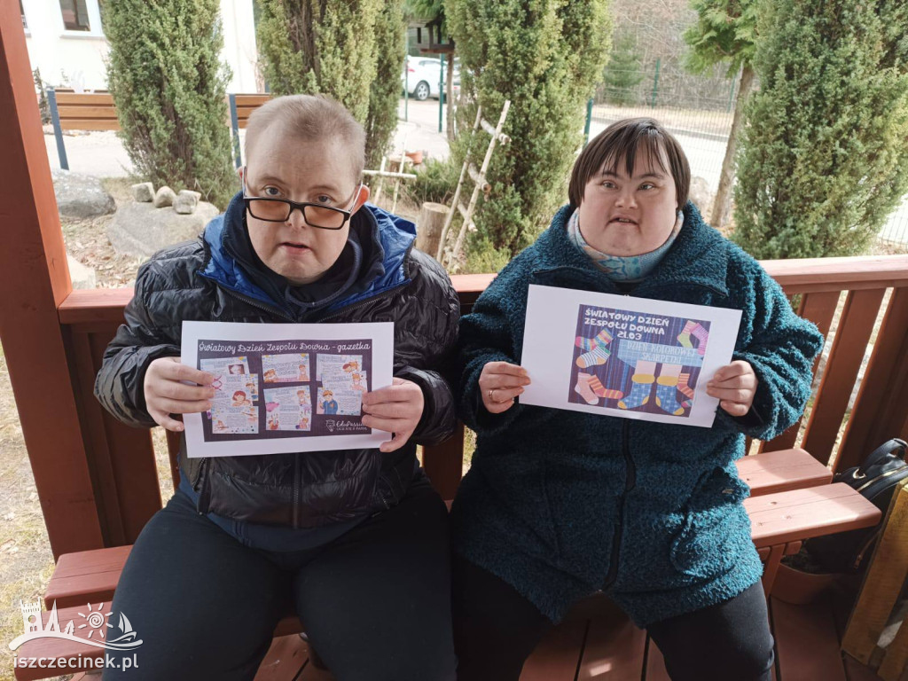 Kolorowe skarpetki i uśmiechy w Turowie