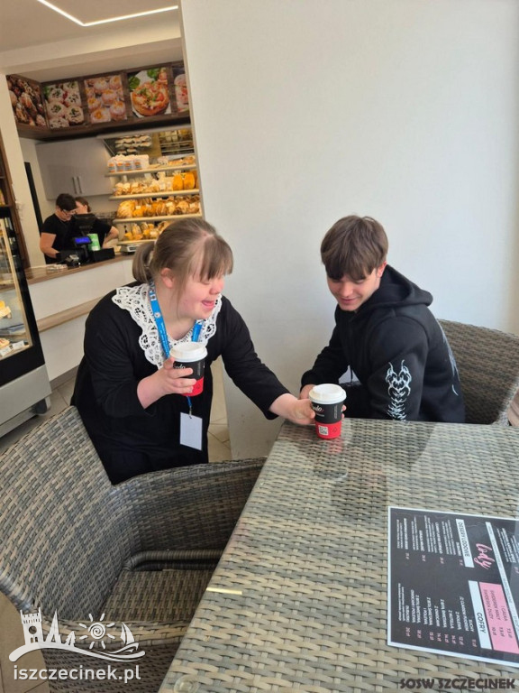 Serwowali radość w Szczecinku. Wyjątkowa akcja uczniów SOSW