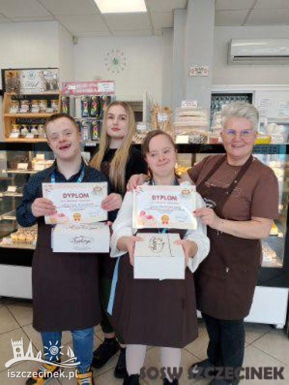 Serwowali radość w Szczecinku. Wyjątkowa akcja uczniów SOSW