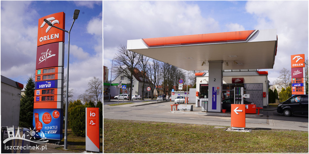 Tyle kosztuje paliwo w Szczecinku.