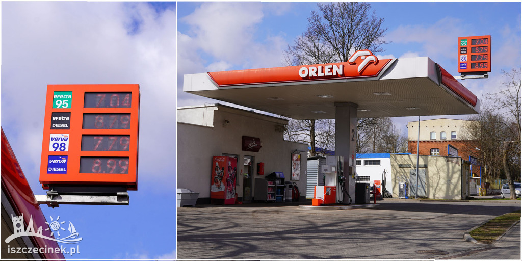 Tyle kosztuje paliwo w Szczecinku.
