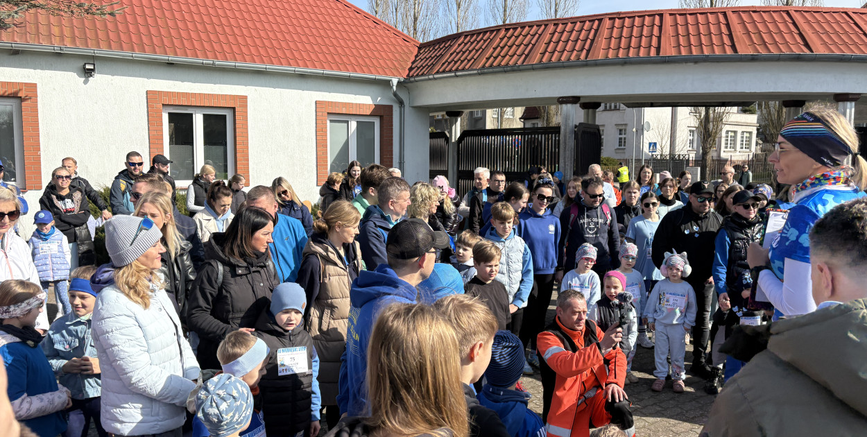 Szczecinek pobiegł na niebiesko