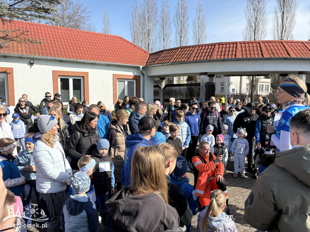 Szczecinek pobiegł na niebiesko
