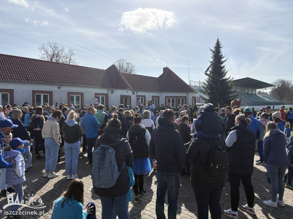 Szczecinek pobiegł na niebiesko