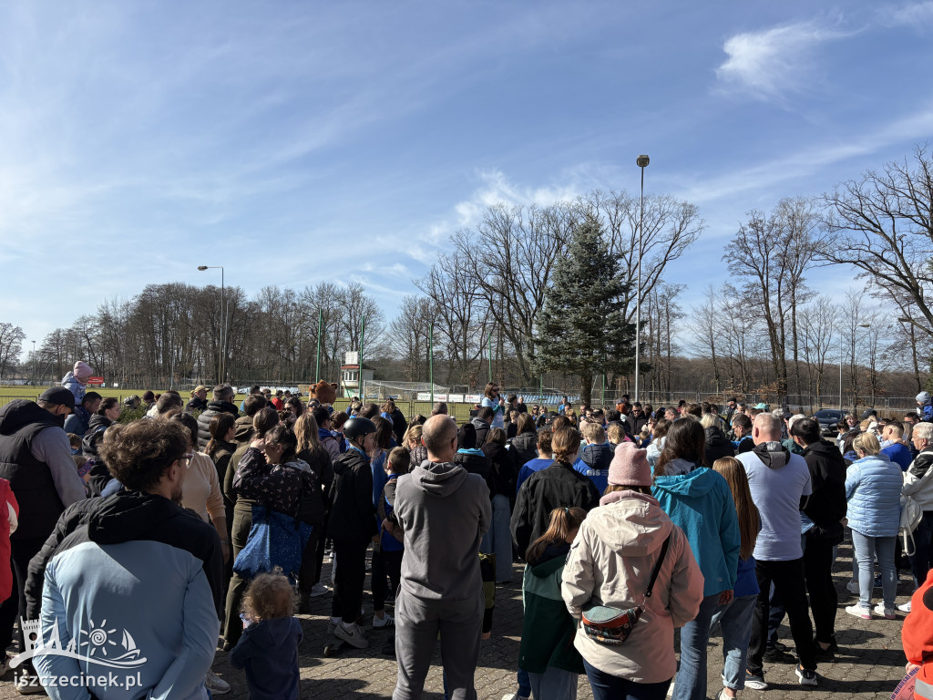 Szczecinek pobiegł na niebiesko