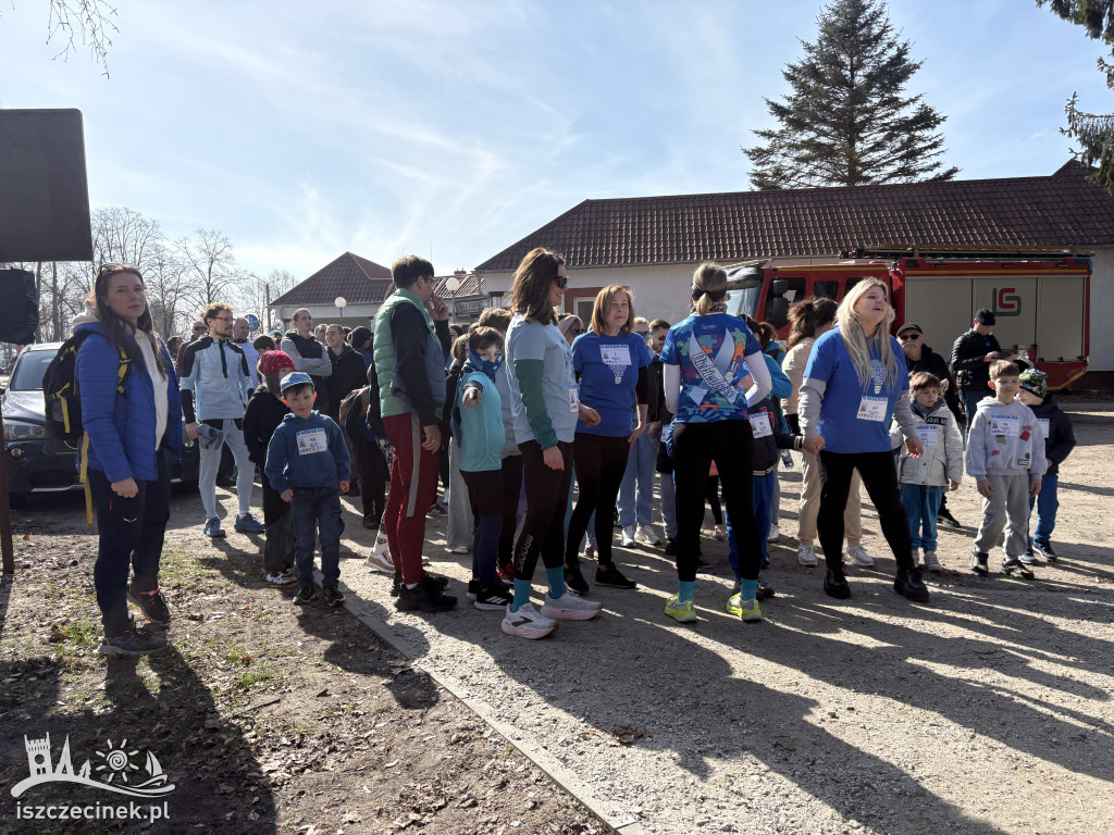 Szczecinek pobiegł na niebiesko