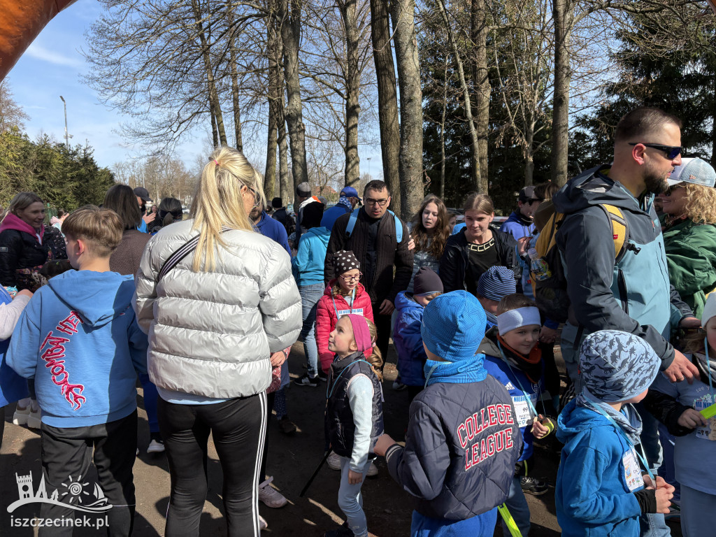 Szczecinek pobiegł na niebiesko