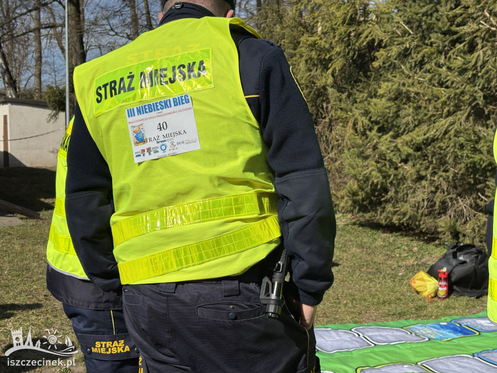 Szczecinek pobiegł na niebiesko