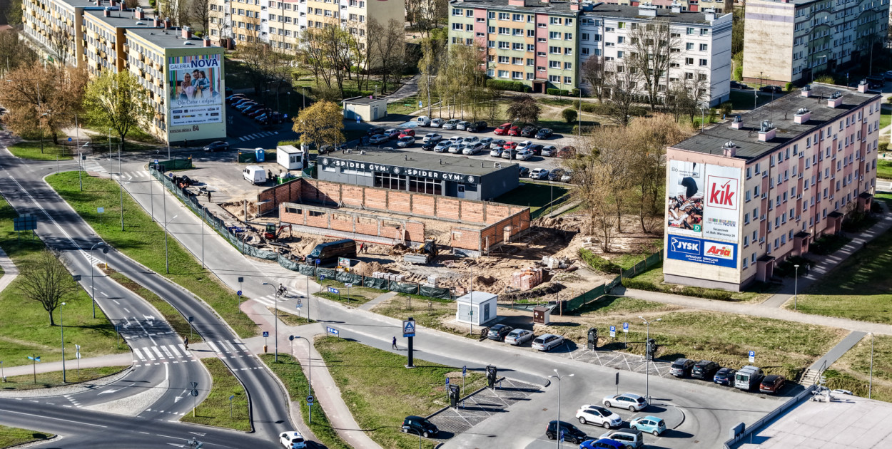 Budowa Dino w Szczecinku nabiera tempa