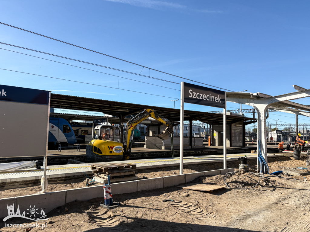 Tak wygląda dziś dworzec w Szczecinku.