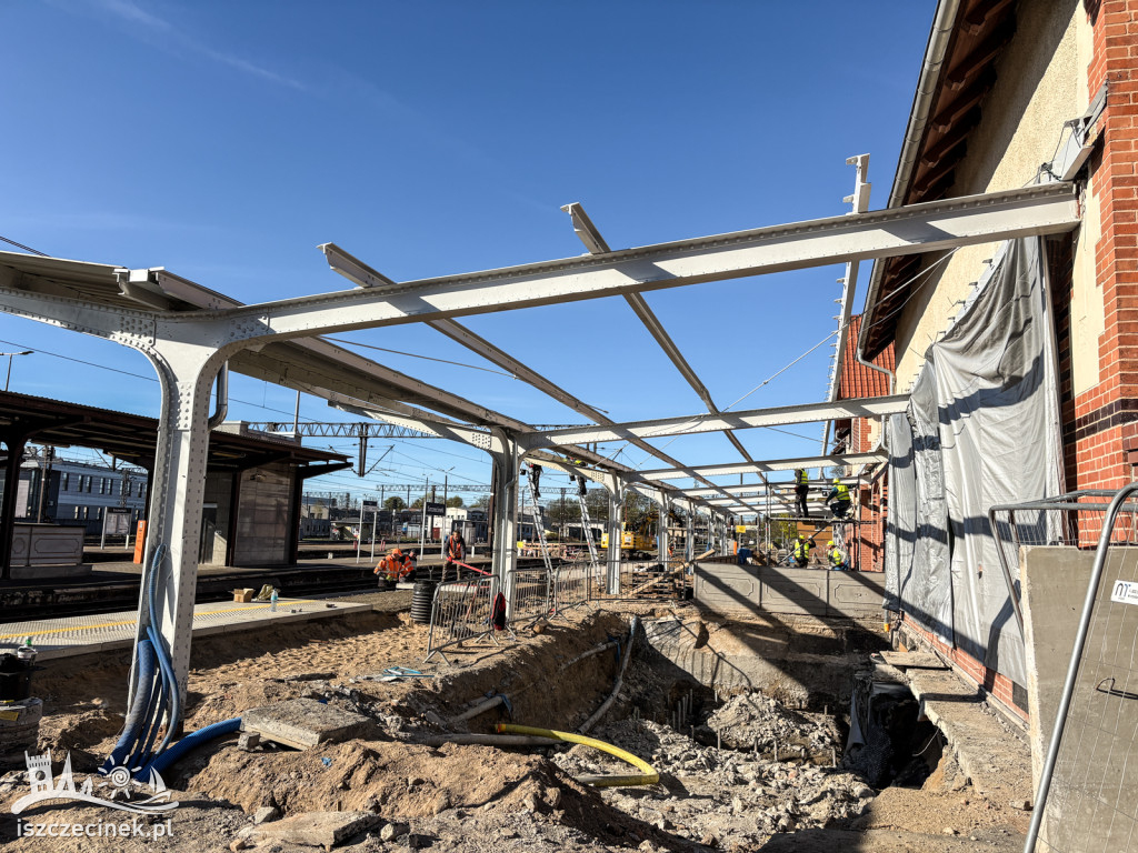 Tak wygląda dziś dworzec w Szczecinku.