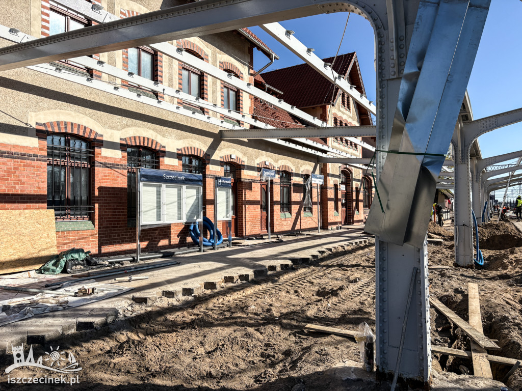 Tak wygląda dziś dworzec w Szczecinku.