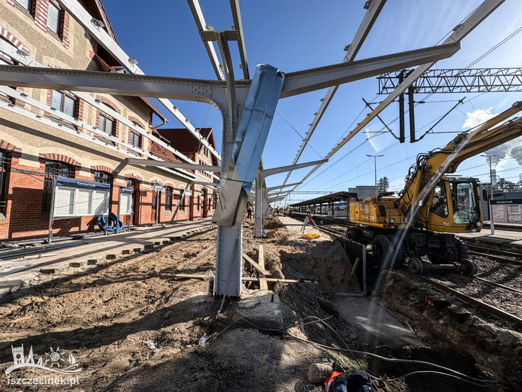 Tak wygląda dziś dworzec w Szczecinku.