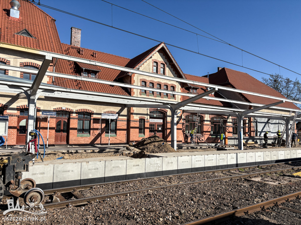 Tak wygląda dziś dworzec w Szczecinku.