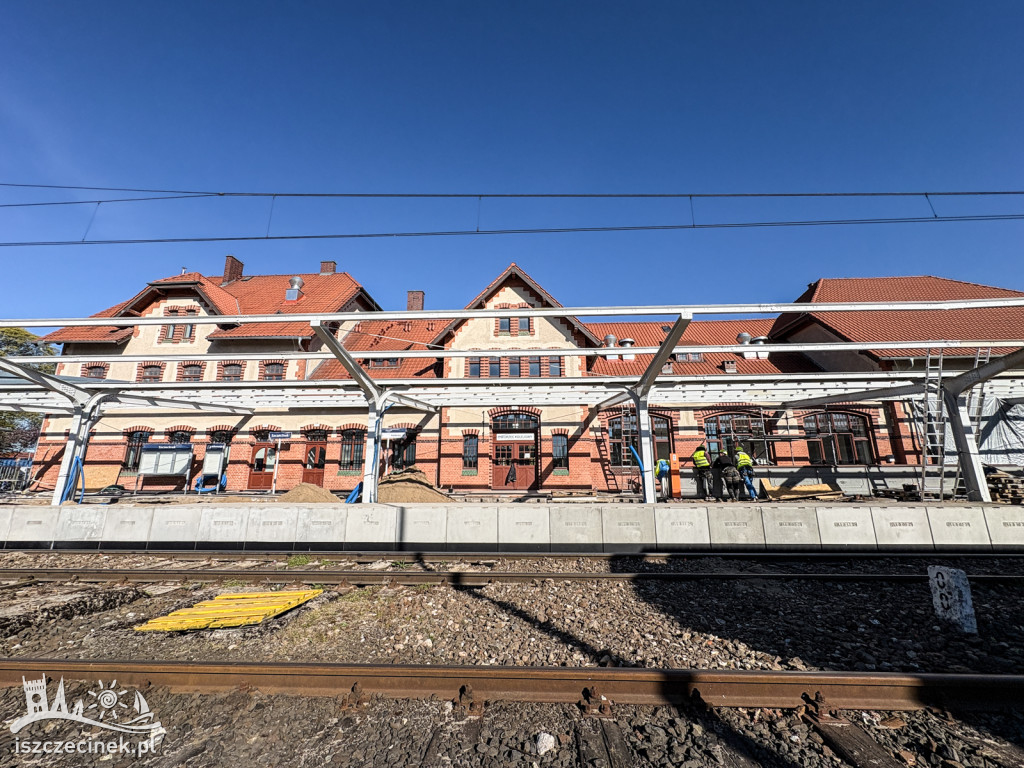 Tak wygląda dziś dworzec w Szczecinku.