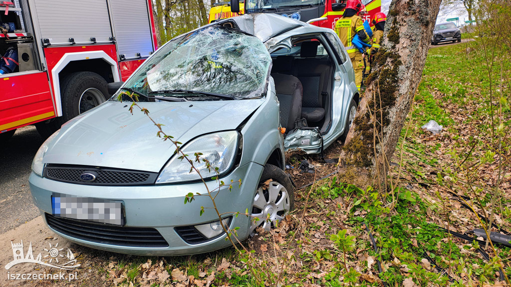Wypadek na trasie Wierzchowo–Trzebiechowo