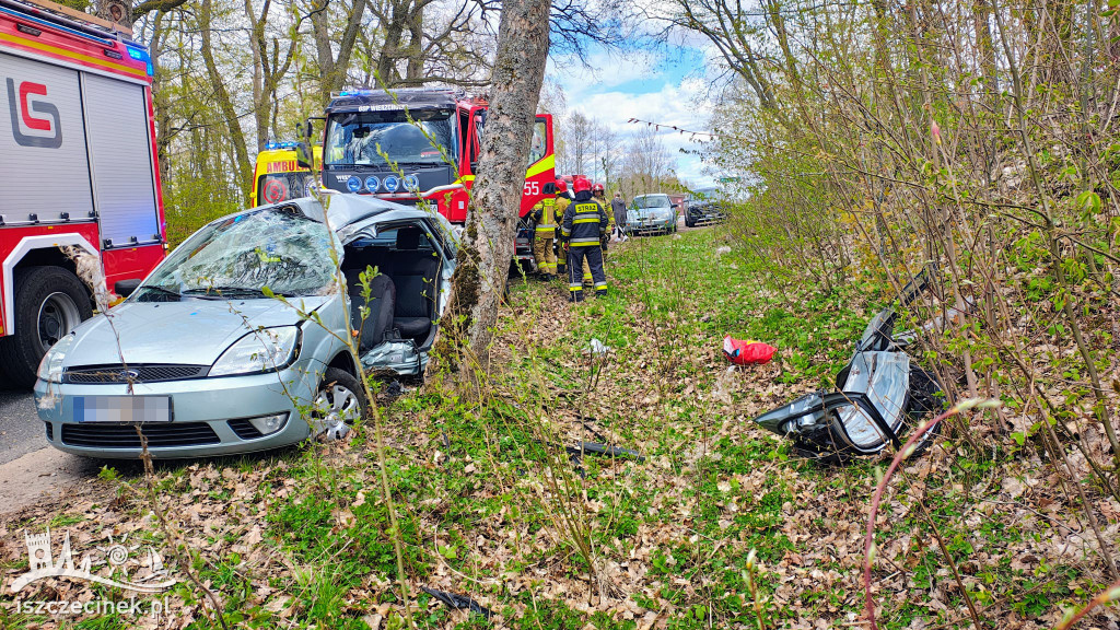Wypadek na trasie Wierzchowo–Trzebiechowo