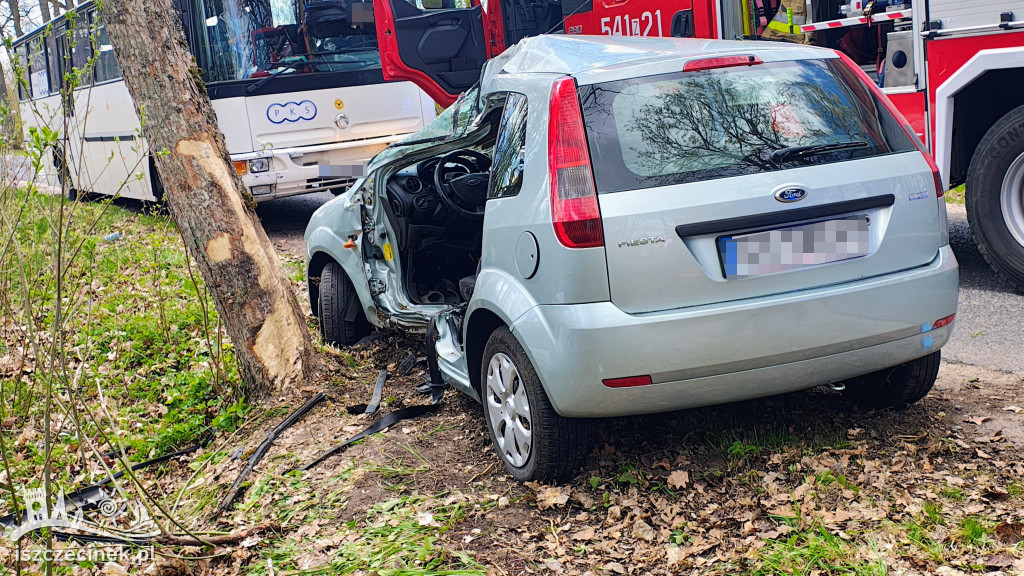 Wypadek na trasie Wierzchowo–Trzebiechowo