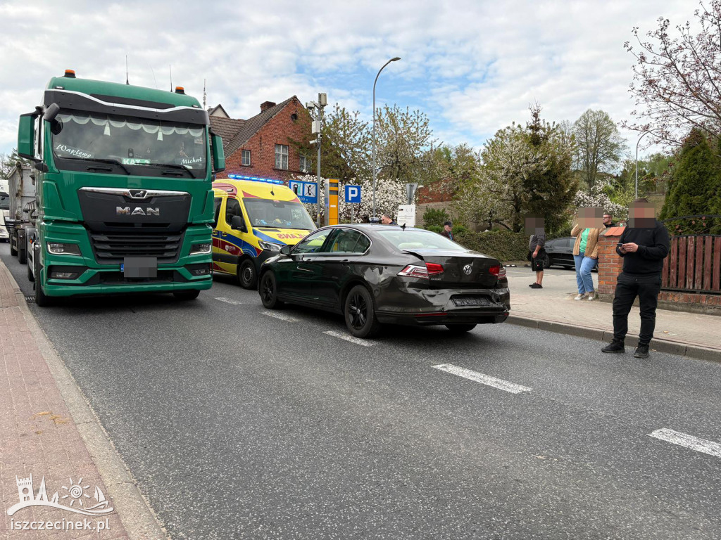 BIAŁY BÓR. Wypadek w centrum miasta