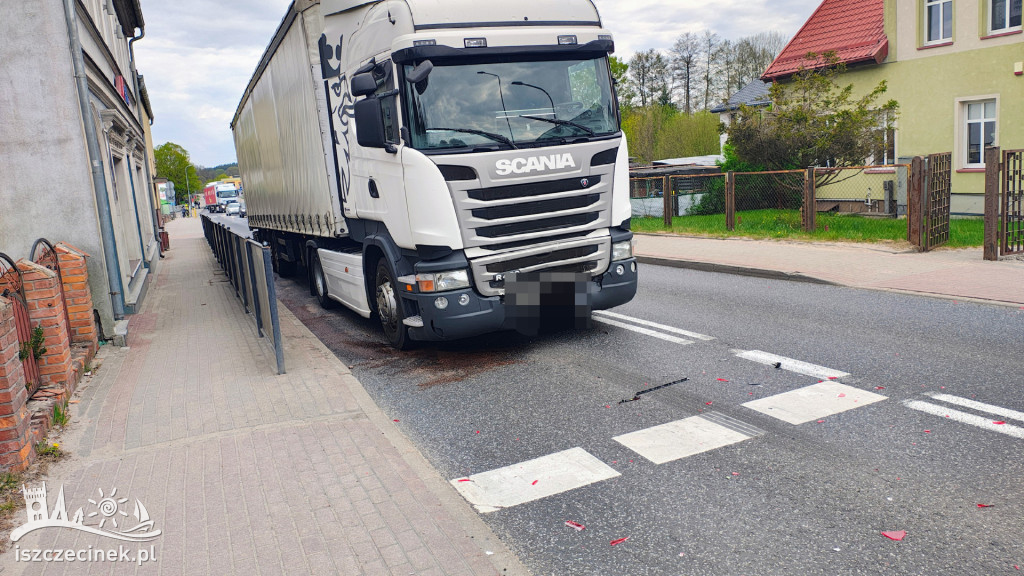 BIAŁY BÓR. Wypadek w centrum miasta