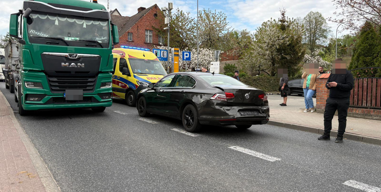 BIAŁY BÓR. Wypadek w centrum miasta