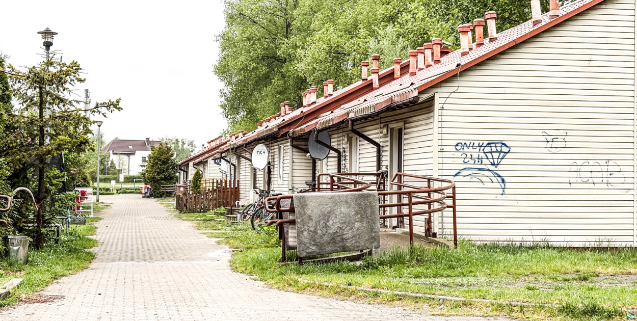 Osiedle socjalne przy ulicy Polnej w Szczecinku