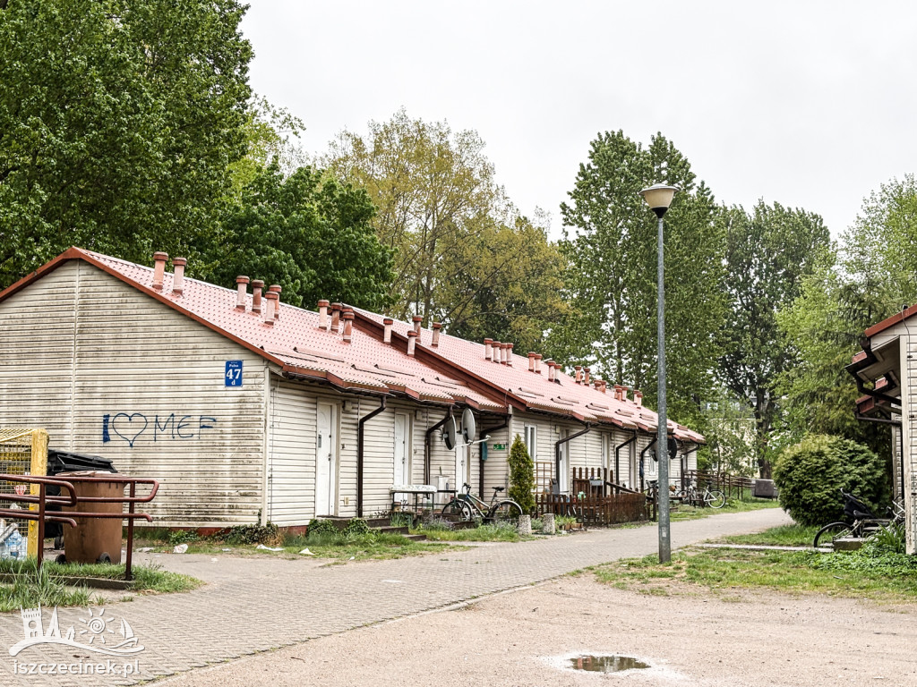 Osiedle socjalne przy ulicy Polnej w Szczecinku