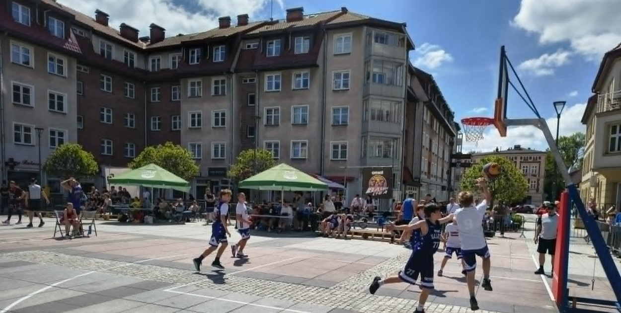 Koszykarskie emocje w centrum miasta