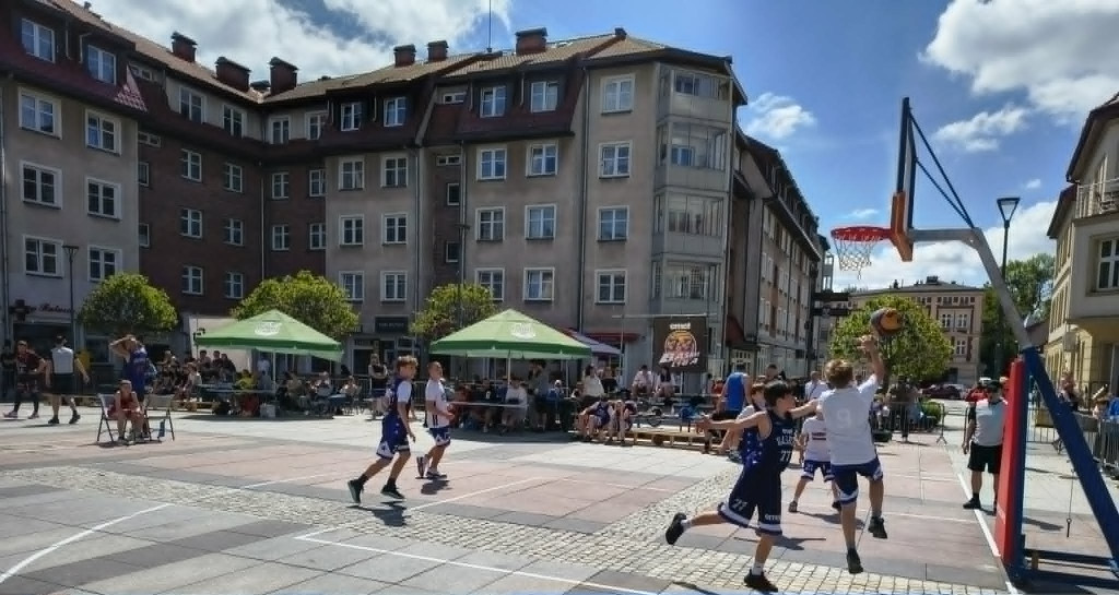 Koszykarskie emocje w centrum miasta